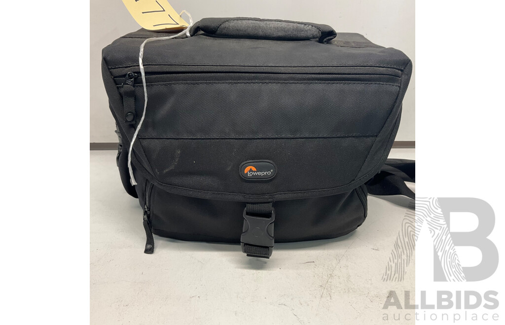 CANON XF100 Professional Digital Video Camera & NETGEAR Powerline AV Adapter with Ethernet Switch  & NEEWER Tripod - Lot of 3