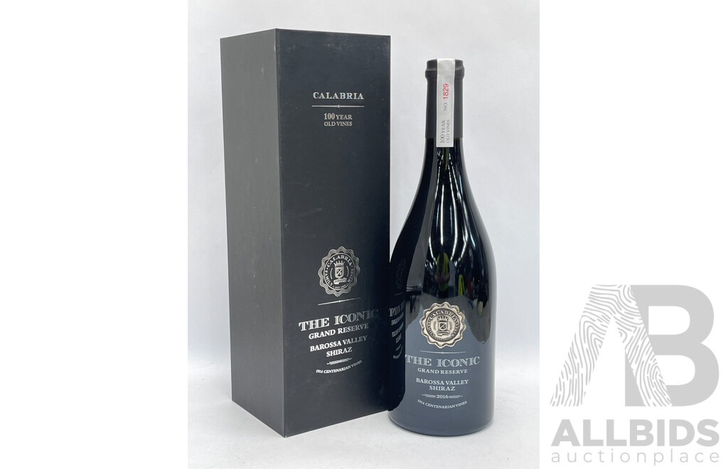 The Calabria Iconic Grand Reserve Shiraz 2016 Vintage - 750ml