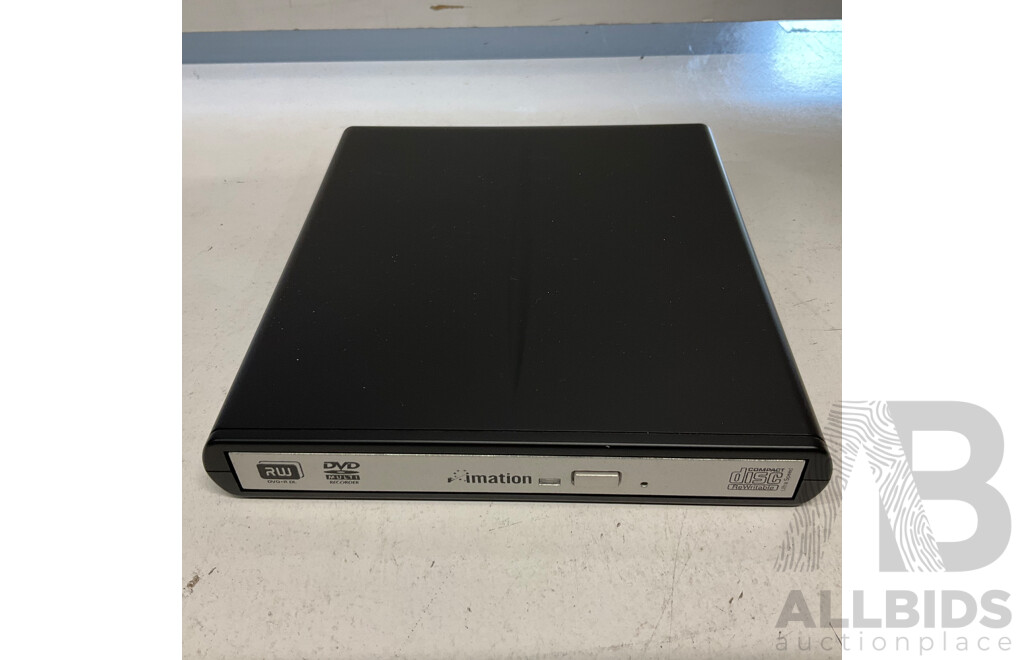 MAXTOR Personal Storage 3200 X2 & UNIDEN UH150 Transceiver & TAURIS Wall Mount & IMATION DVD Recorder - Lot of 5 - Estimated Total ORP $399.00