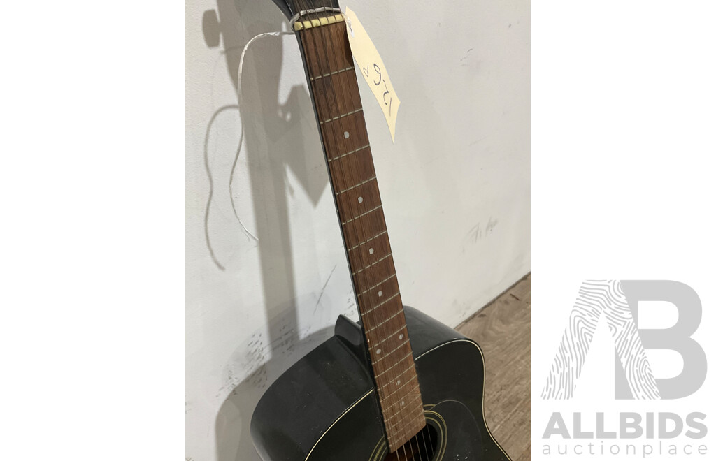 MAGNUM Black Acoustic Guitar