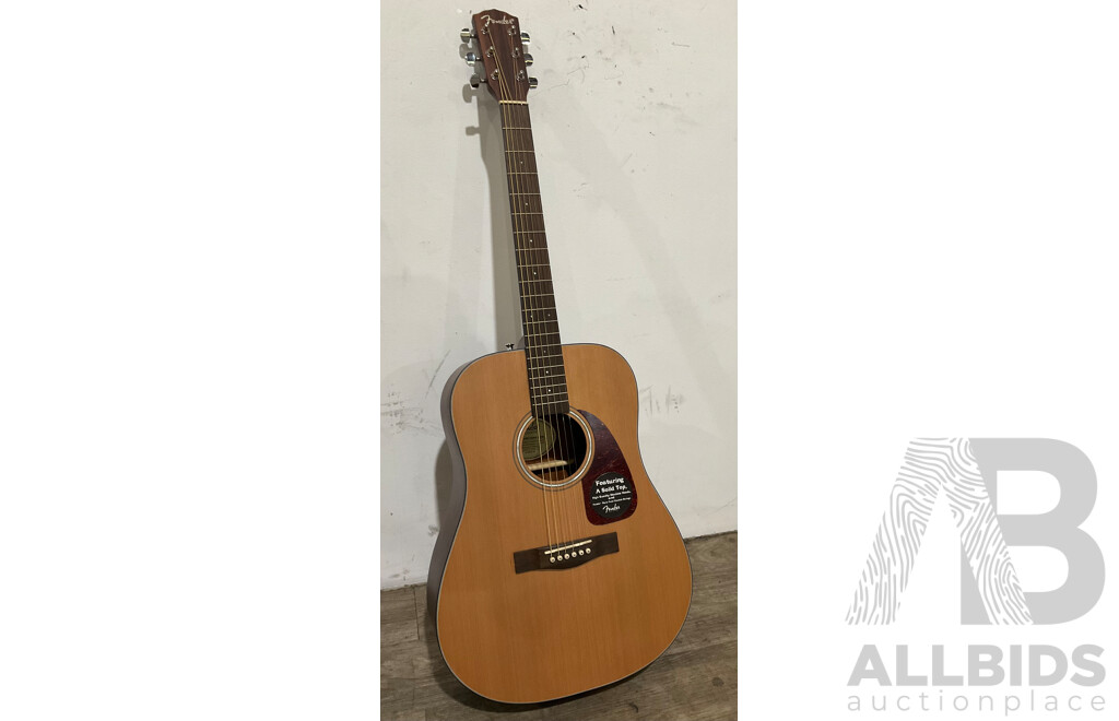 FENDER CD-140S Acoustic Guitar W/ Soft Carry Case
