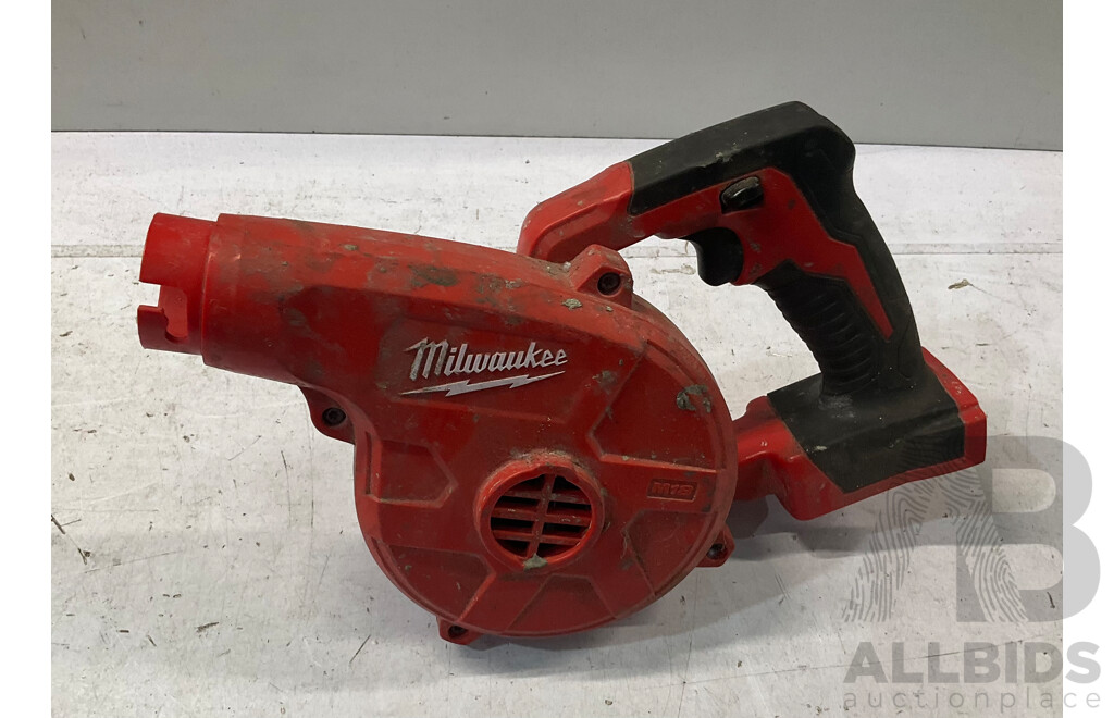 MILWAUKEE 18V Compact Blower M18BBL-0 X3 - ORP: $450.00