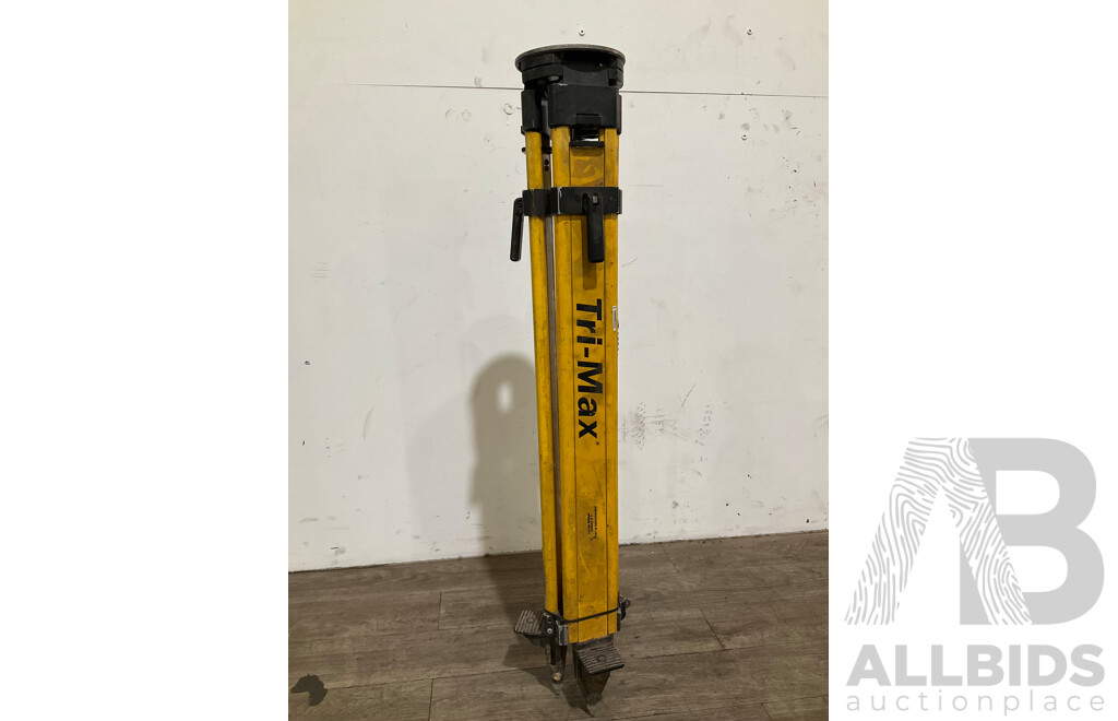 TRIMAX Tall Quick Dual Clamp Tripod and Wood Survey Tripod  - ORP: $729.95
