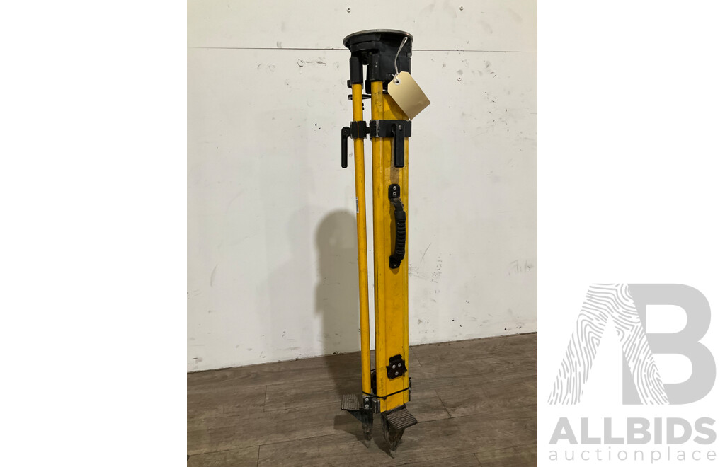 TRIMAX Tall Quick Dual Clamp Tripod and Wood Survey Tripod  - ORP: $729.95