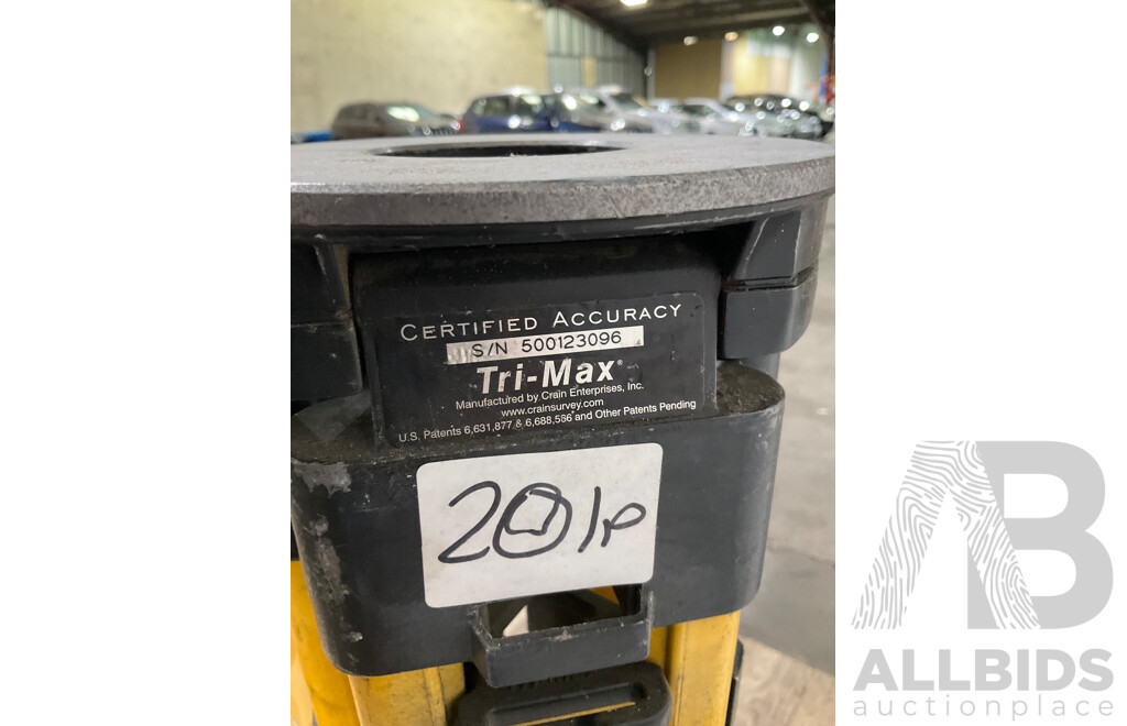 TRIMAX Tall Quick Dual Clamp Tripod and Wood Survey Tripod  - ORP: $729.95