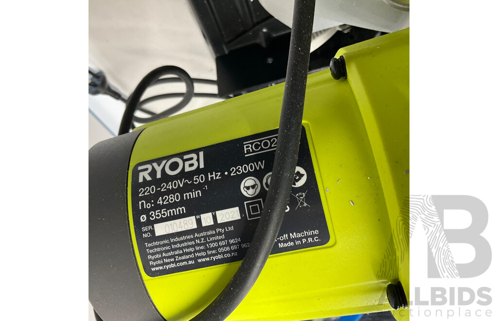 RYOBI RCO2300 2300W 355mm Cut Off Saw - ORP $219.00