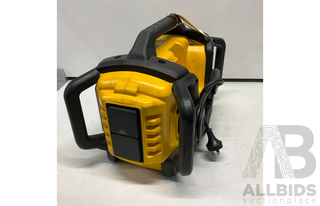 DEWALT DCR027 18V XR Bluetooth Radio Charger - ORP $445.00