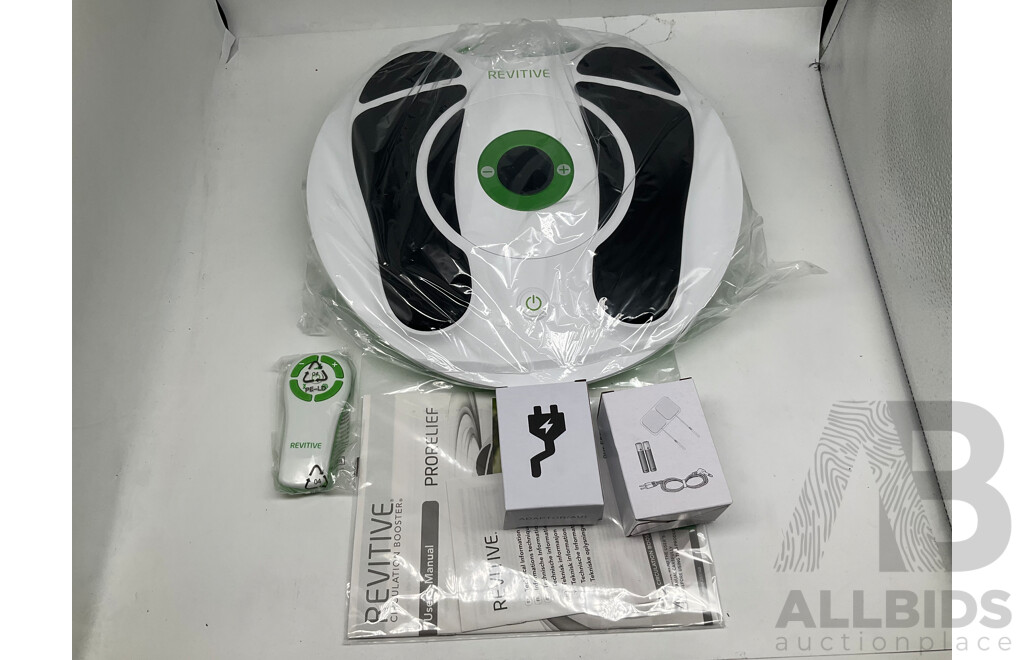 Revitive ProRelief Circulation Booster - Lot of 2 - ORP $798.00