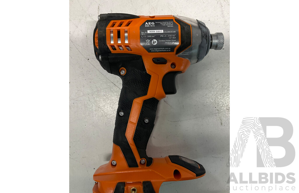 Full Box of AEG Tools/ Batteries /Chargers