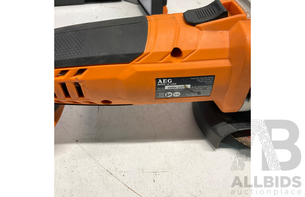 Full Box of AEG Tools/ Batteries /Chargers