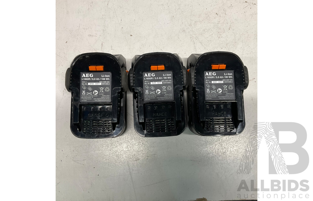 Full Box of AEG Tools/ Batteries /Chargers