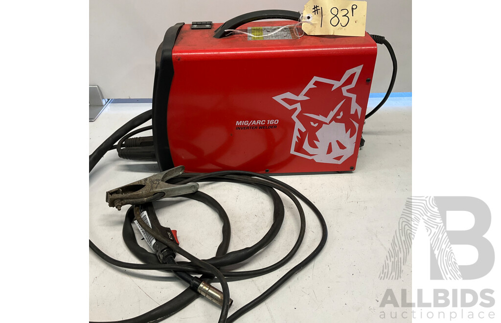 FULL BOAR MIG/ARC 160 Inverter Welder - ORP$ 399.00
