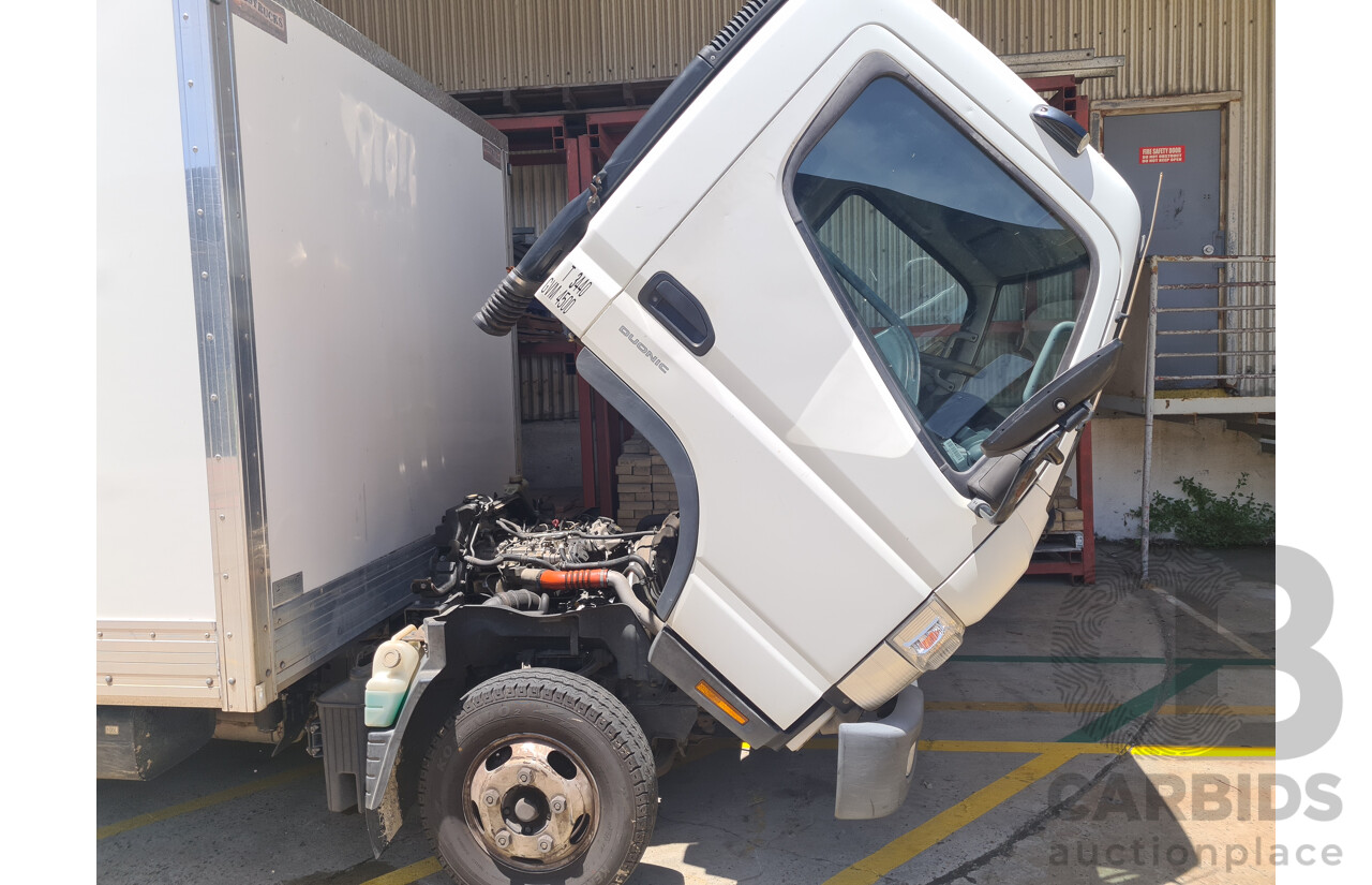 02/2012 Mitsubishi Canter 515 4x2 Pantech 2d Truck Turbo Diesel 3.0L