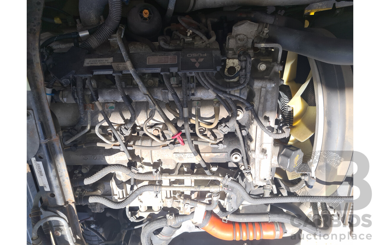 02/2012 Mitsubishi Canter 515 4x2 Pantech 2d Truck Turbo Diesel 3.0L