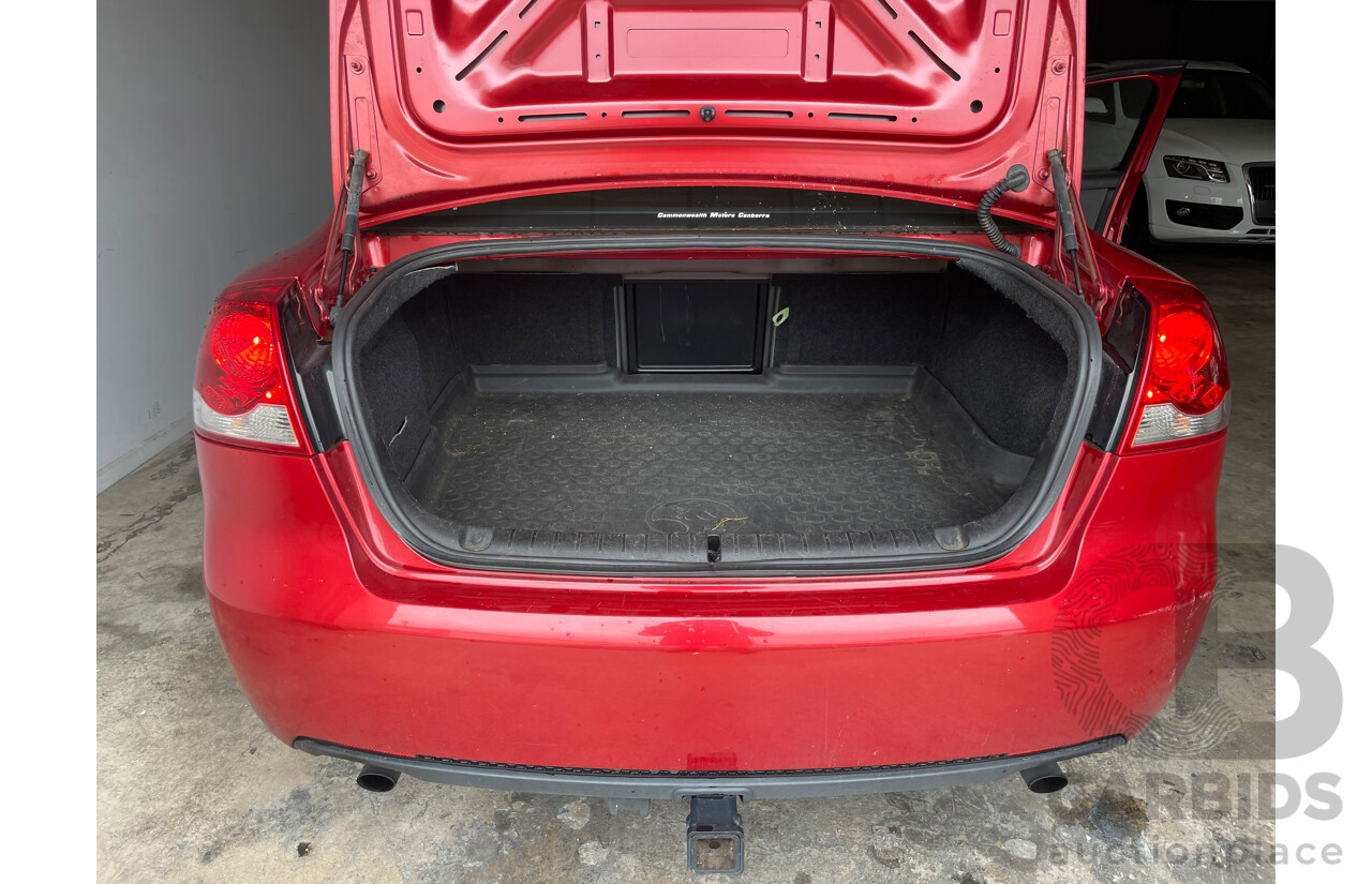 05/11 Holden Commodore OMEGA RWD VE II 4D Sedan Red 3.0L
