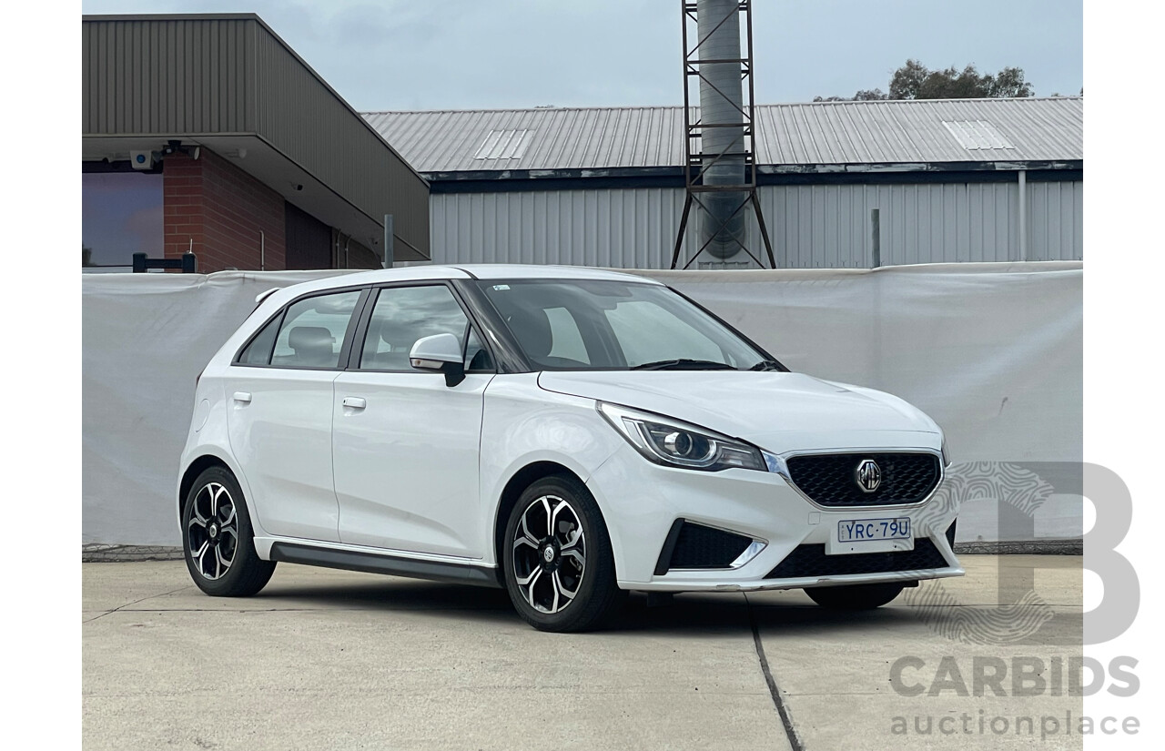 11/19 Mg Mg3 Auto EXCITE (WITH NAVIGATION) FWD MY20 5D Hatchback White 1.5L