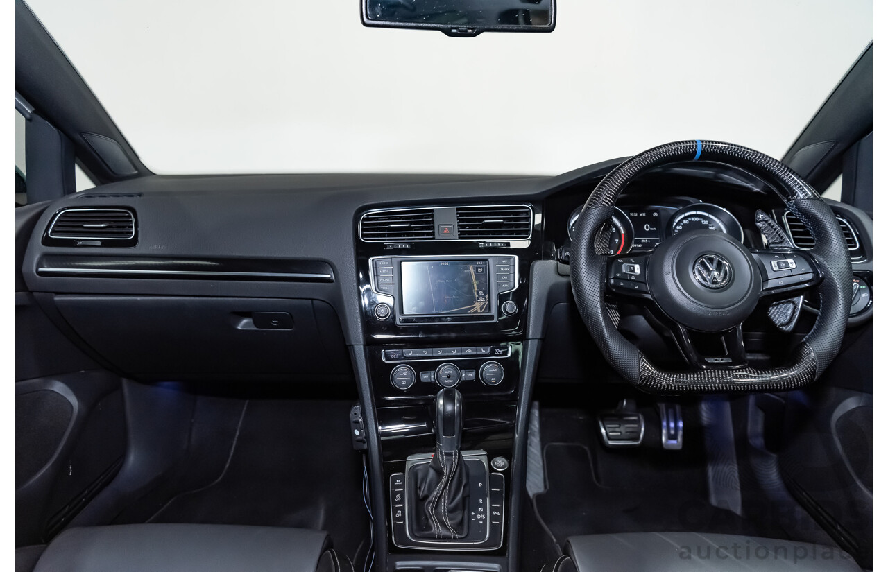 10/2015 Volkswagen Golf R Wolfsburg Edition (AWD) AU MY16 5d Hatchback White Turbo 2.0L