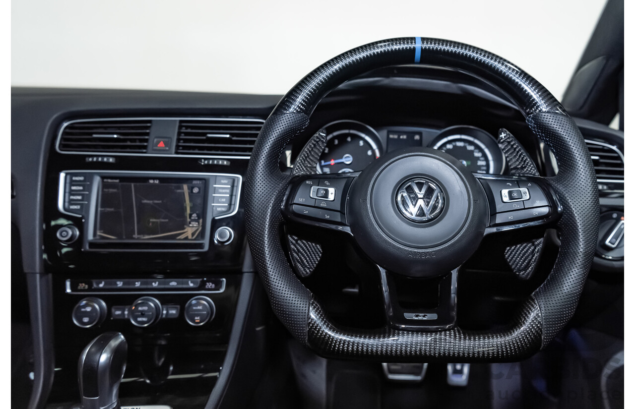 10/2015 Volkswagen Golf R Wolfsburg Edition (AWD) AU MY16 5d Hatchback White Turbo 2.0L