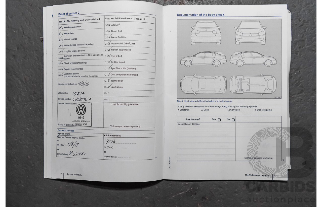 10/2015 Volkswagen Golf R Wolfsburg Edition (AWD) AU MY16 5d Hatchback White Turbo 2.0L