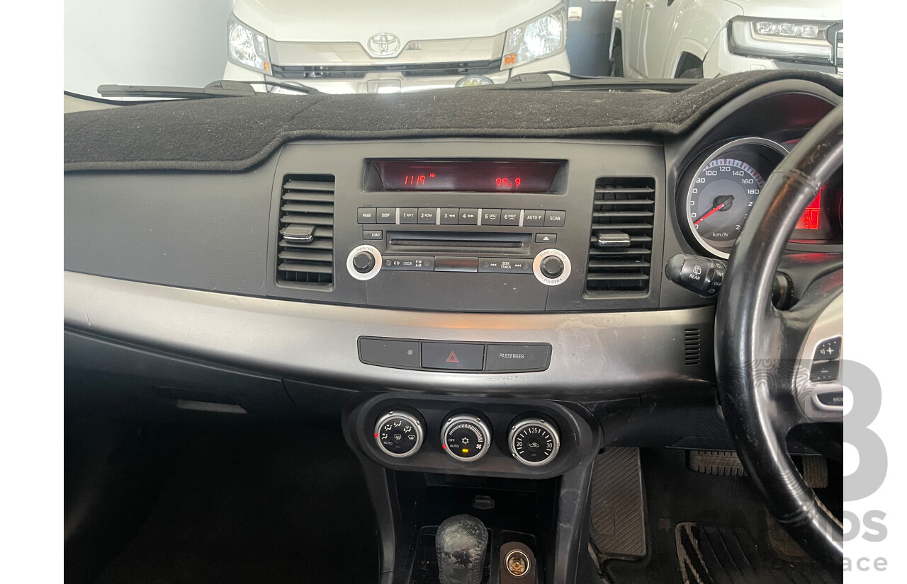 06/09 Mitsubishi Lancer SPORTBACK FWD CJ MY09 5D Hatchback White 2.0L