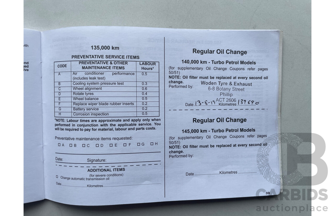 06/09 Mitsubishi Lancer SPORTBACK FWD CJ MY09 5D Hatchback White 2.0L