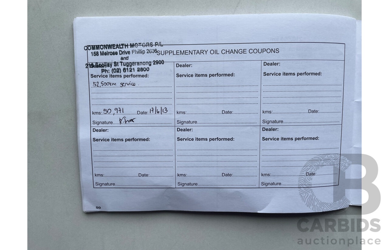 06/09 Mitsubishi Lancer SPORTBACK FWD CJ MY09 5D Hatchback White 2.0L