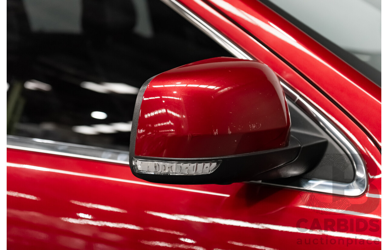 10/2013 Jeep Grand Cherokee Limited (4x4) WK MY14 4d Wagon Metallic Red Turbo Diesel V6 3.0L