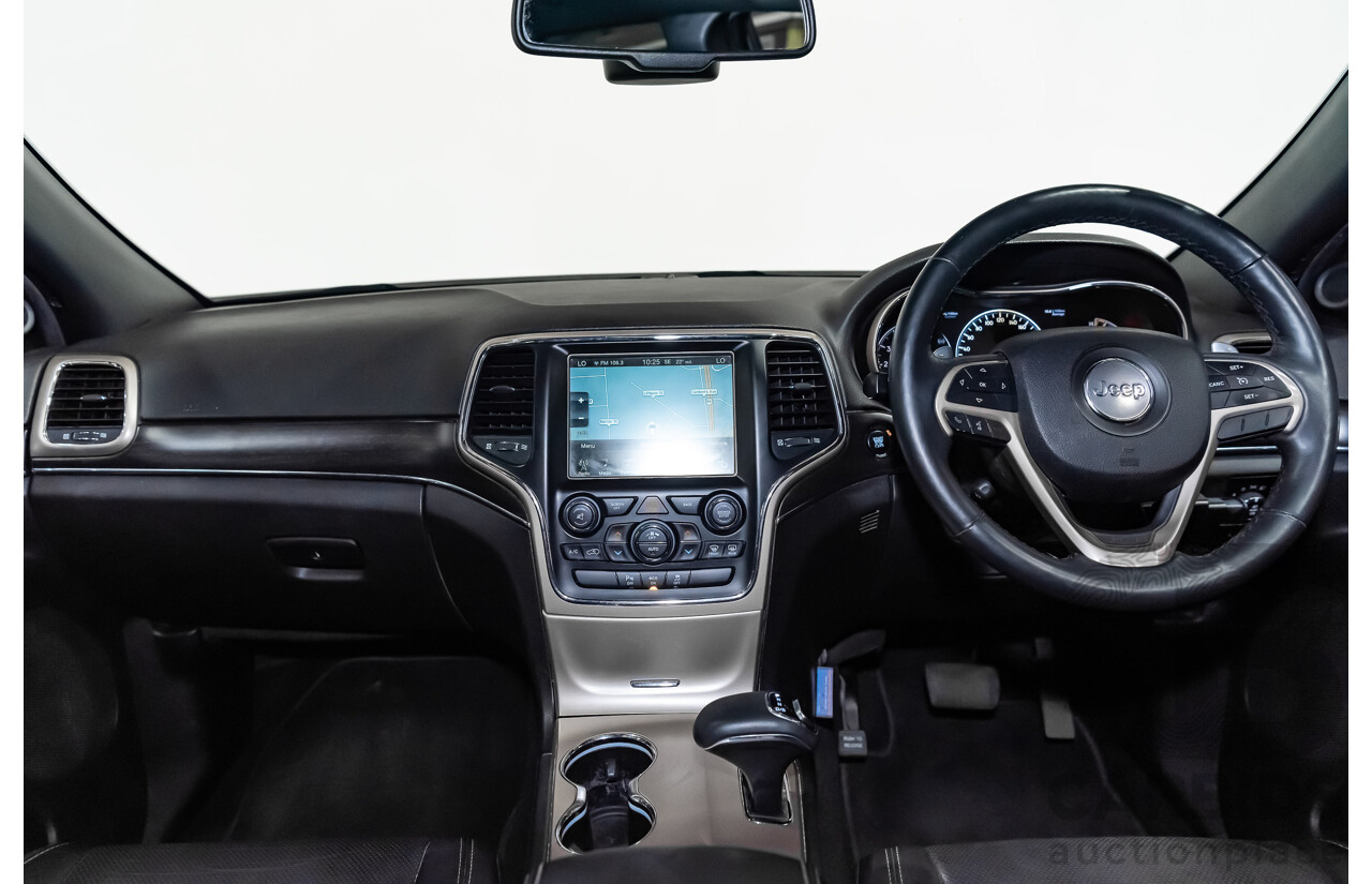 10/2013 Jeep Grand Cherokee Limited (4x4) WK MY14 4d Wagon Metallic Red Turbo Diesel V6 3.0L