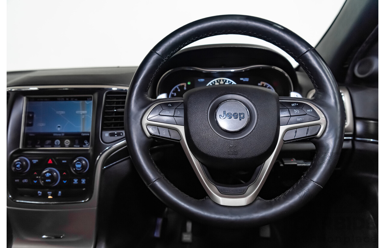 10/2013 Jeep Grand Cherokee Limited (4x4) WK MY14 4d Wagon Metallic Red Turbo Diesel V6 3.0L