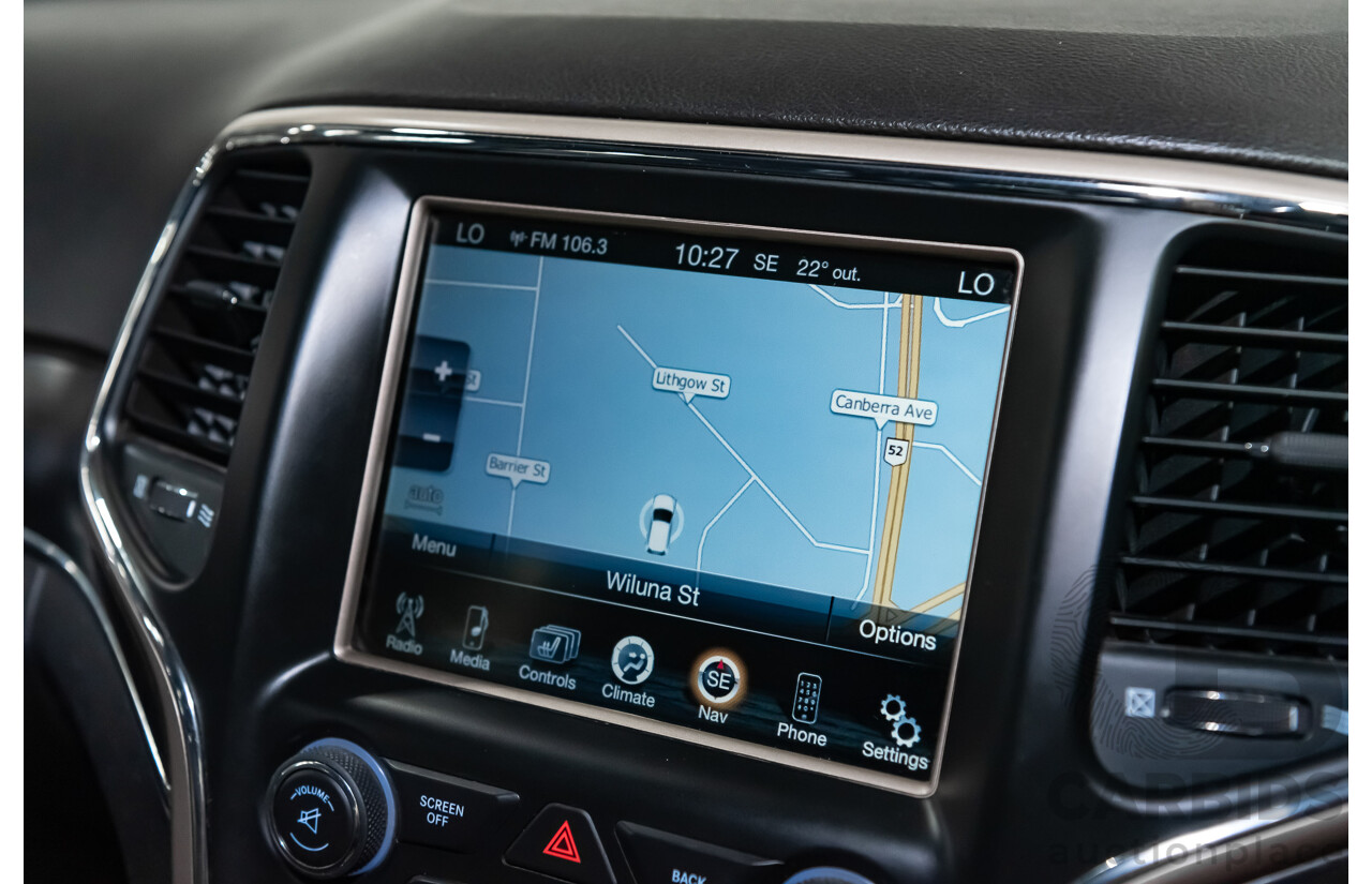 10/2013 Jeep Grand Cherokee Limited (4x4) WK MY14 4d Wagon Metallic Red Turbo Diesel V6 3.0L