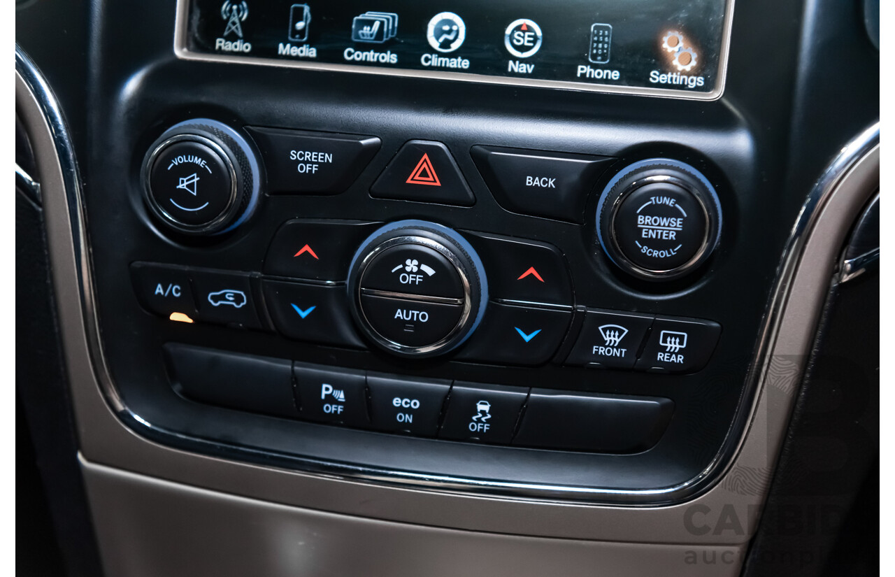 10/2013 Jeep Grand Cherokee Limited (4x4) WK MY14 4d Wagon Metallic Red Turbo Diesel V6 3.0L