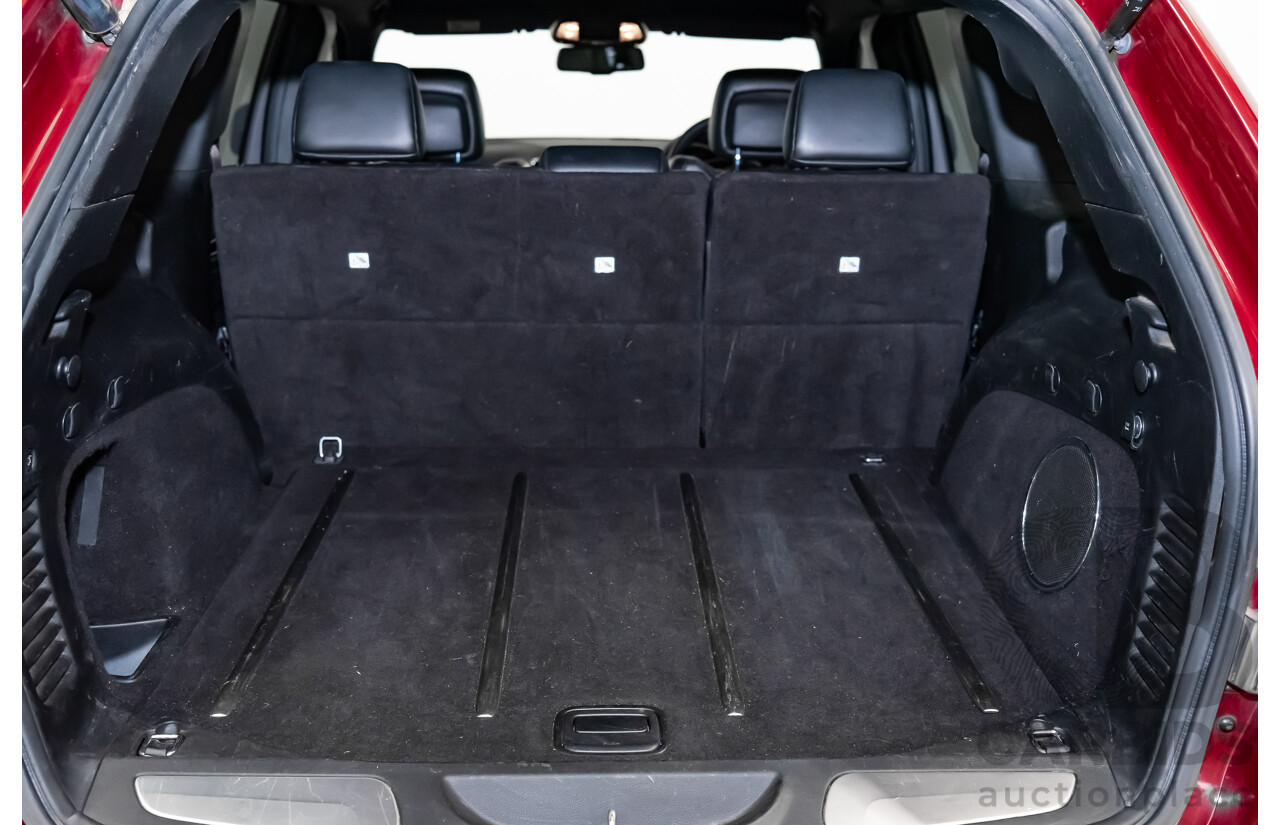 10/2013 Jeep Grand Cherokee Limited (4x4) WK MY14 4d Wagon Metallic Red Turbo Diesel V6 3.0L