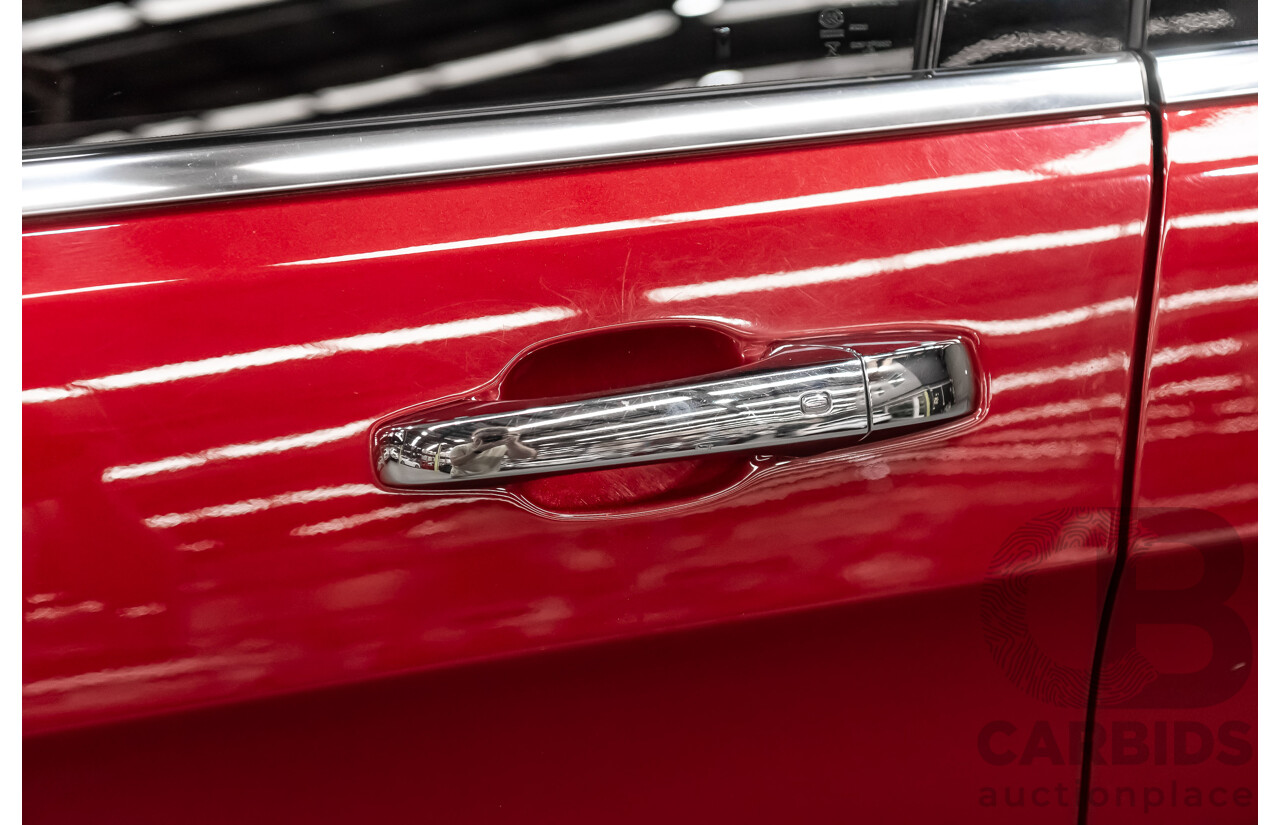 10/2013 Jeep Grand Cherokee Limited (4x4) WK MY14 4d Wagon Metallic Red Turbo Diesel V6 3.0L