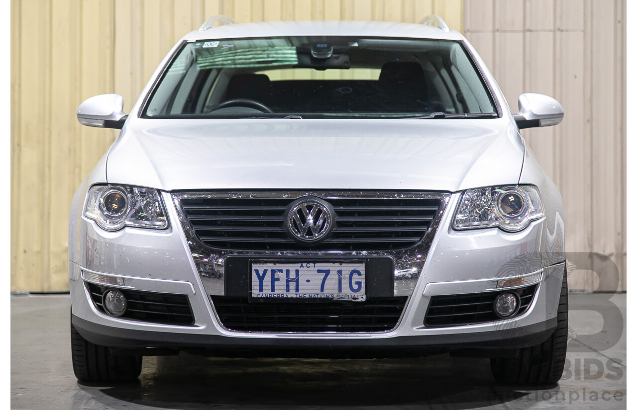11/2007 Volkswagen Passat 2.0 TDI 3C 4d Wagon Silver Turbo Diesel 2.0L