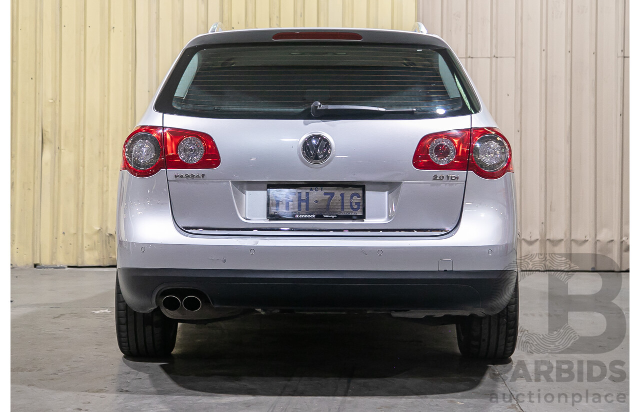 11/2007 Volkswagen Passat 2.0 TDI 3C 4d Wagon Silver Turbo Diesel 2.0L