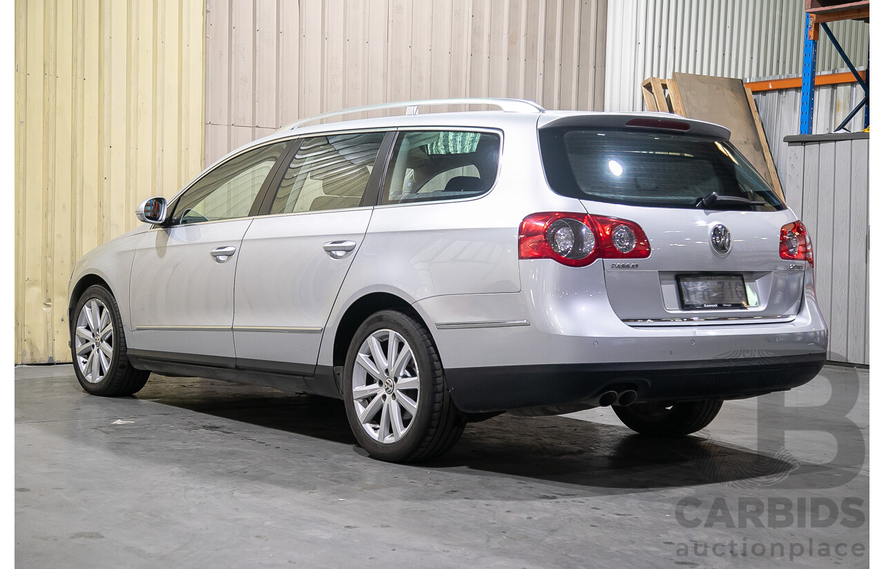11/2007 Volkswagen Passat 2.0 TDI 3C 4d Wagon Silver Turbo Diesel 2.0L