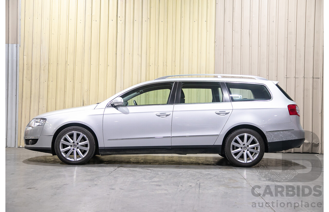 11/2007 Volkswagen Passat 2.0 TDI 3C 4d Wagon Silver Turbo Diesel 2.0L
