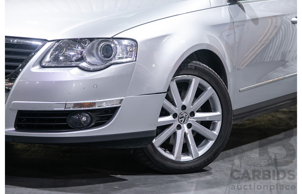 11/2007 Volkswagen Passat 2.0 TDI 3C 4d Wagon Silver Turbo Diesel 2.0L