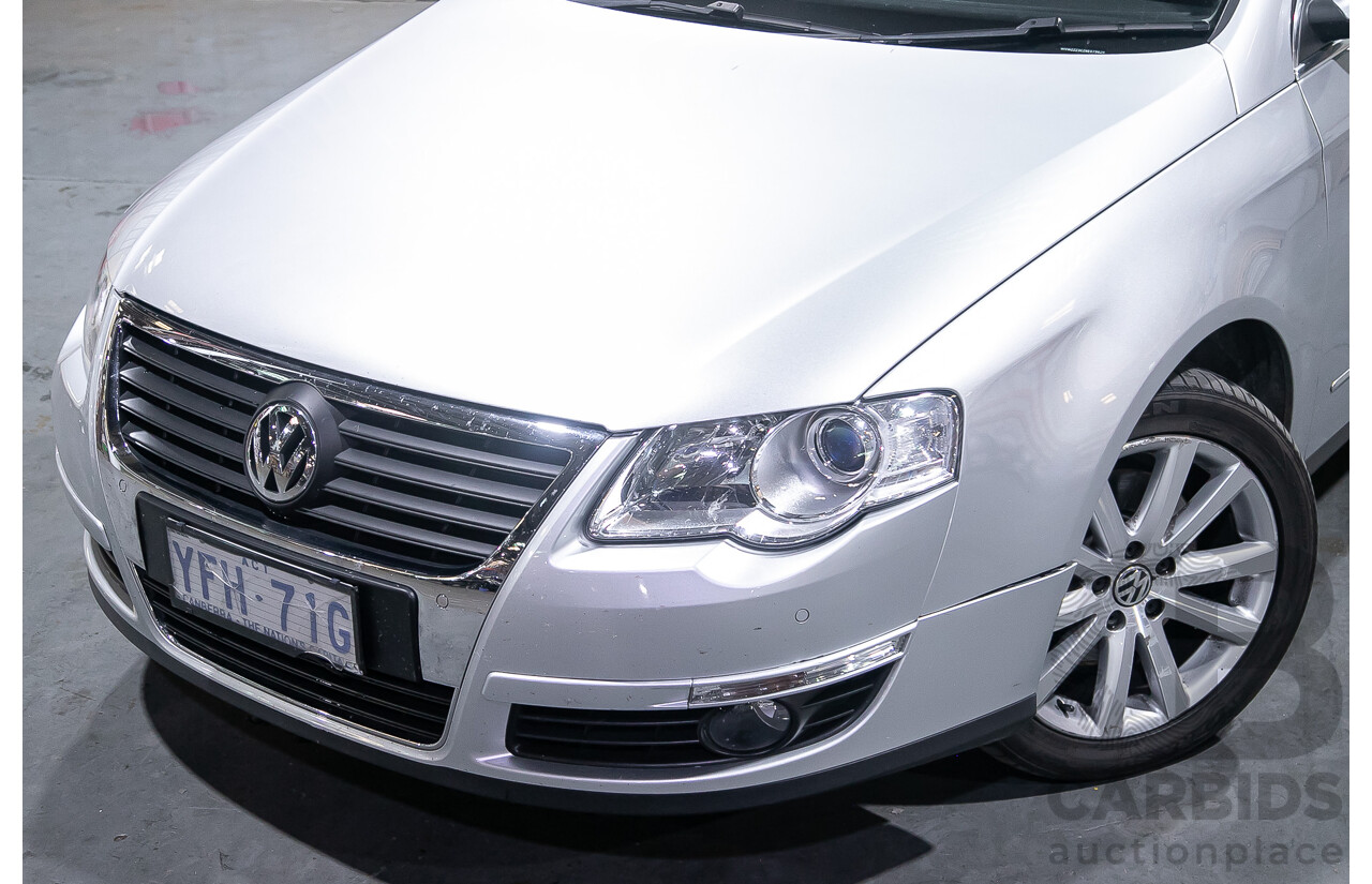 11/2007 Volkswagen Passat 2.0 TDI 3C 4d Wagon Silver Turbo Diesel 2.0L