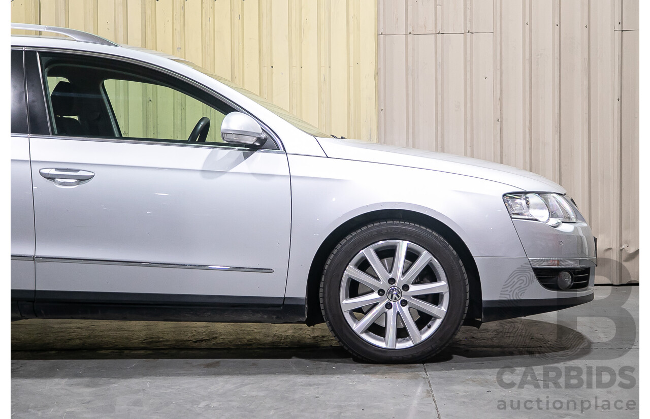 11/2007 Volkswagen Passat 2.0 TDI 3C 4d Wagon Silver Turbo Diesel 2.0L