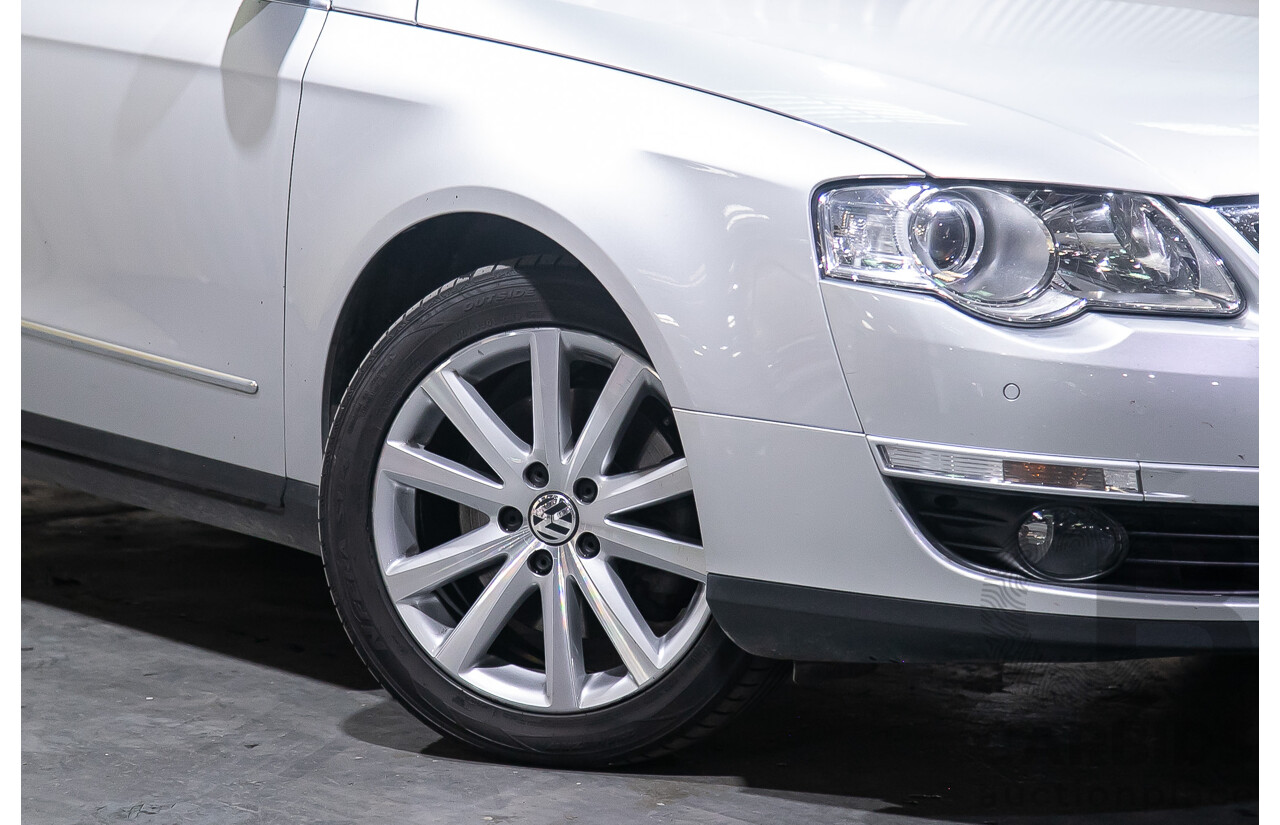 11/2007 Volkswagen Passat 2.0 TDI 3C 4d Wagon Silver Turbo Diesel 2.0L