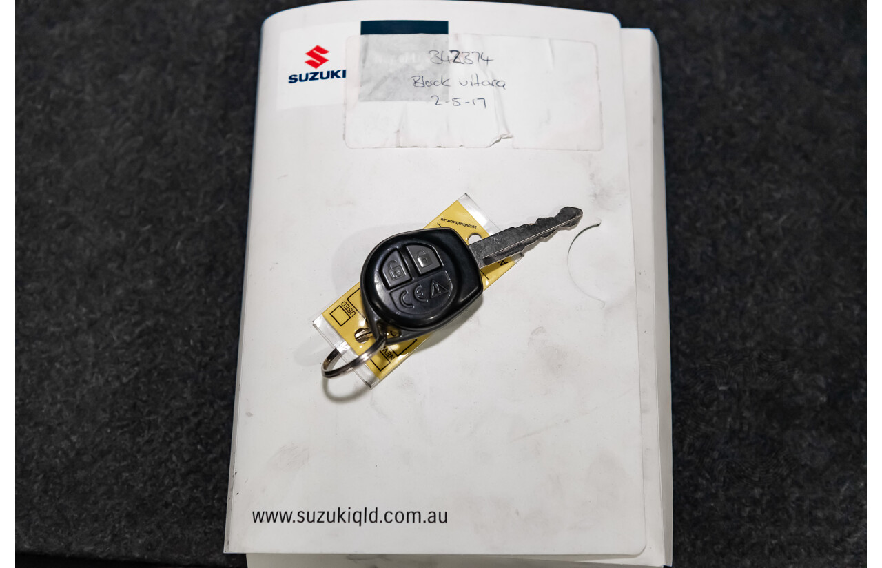 4/2017 Suzuki Vitara RT-S LY 4d Wagon Black 1.6L