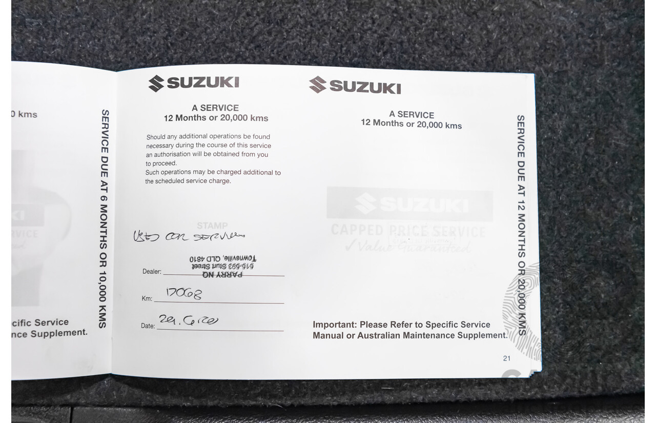 4/2017 Suzuki Vitara RT-S LY 4d Wagon Black 1.6L