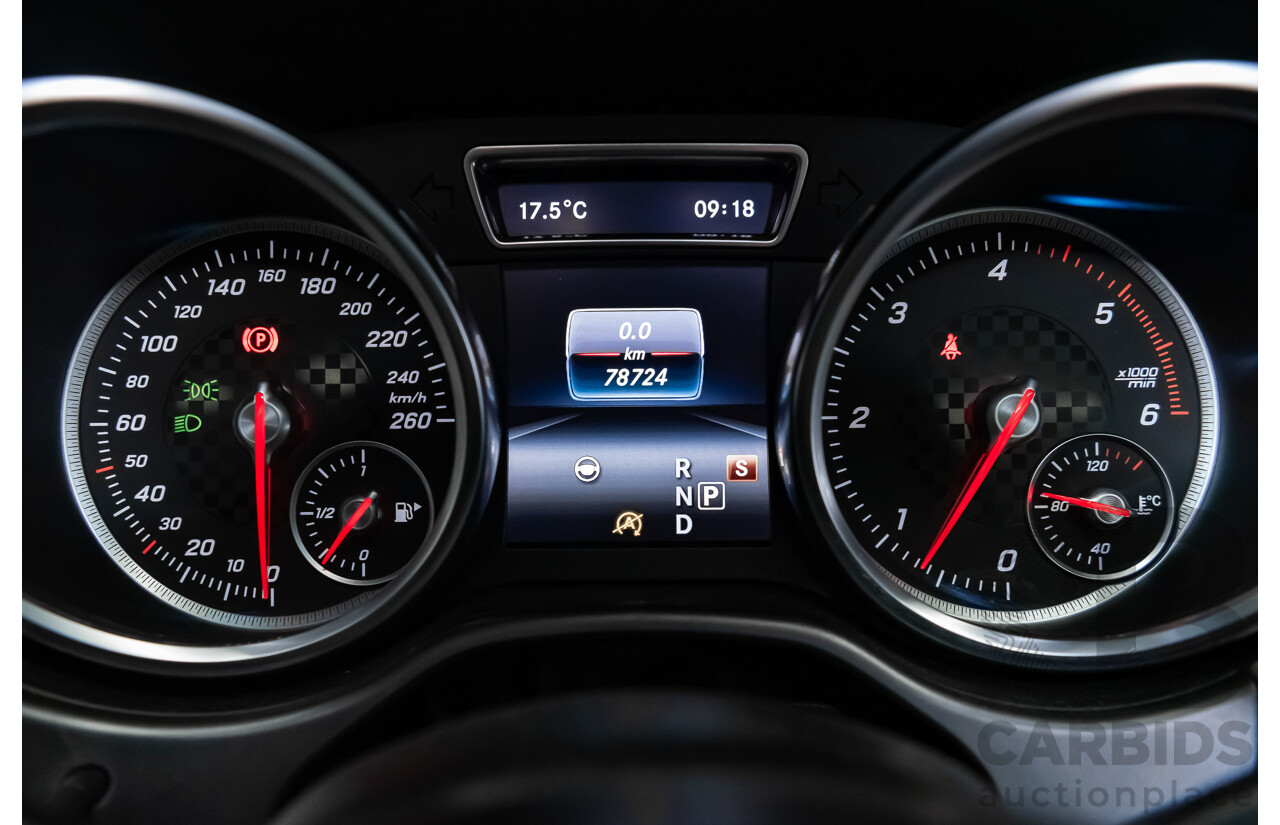 10/2016 Mercedes Benz GLE 350d 4matic (AWD) 292 4d Coupe Diamond Silver Metallic Turbo Diesel V6 3.0L