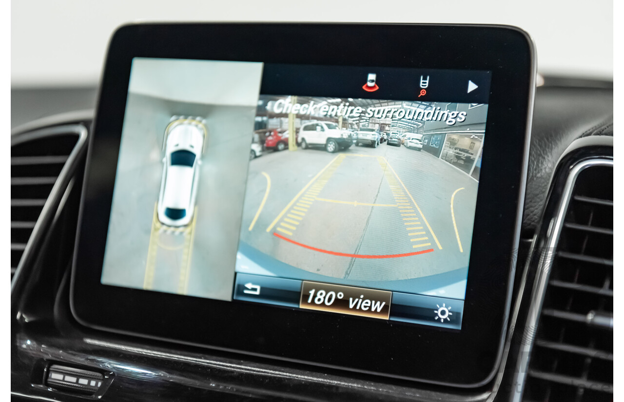 10/2016 Mercedes Benz GLE 350d 4matic (AWD) 292 4d Coupe Diamond Silver Metallic Turbo Diesel V6 3.0L