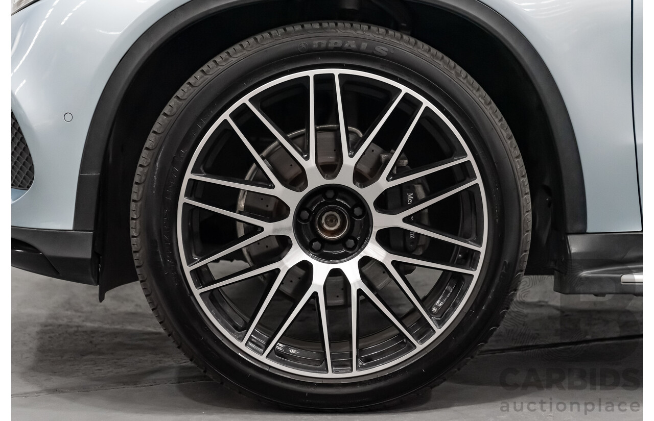 10/2016 Mercedes Benz GLE 350d 4matic (AWD) 292 4d Coupe Diamond Silver Metallic Turbo Diesel V6 3.0L