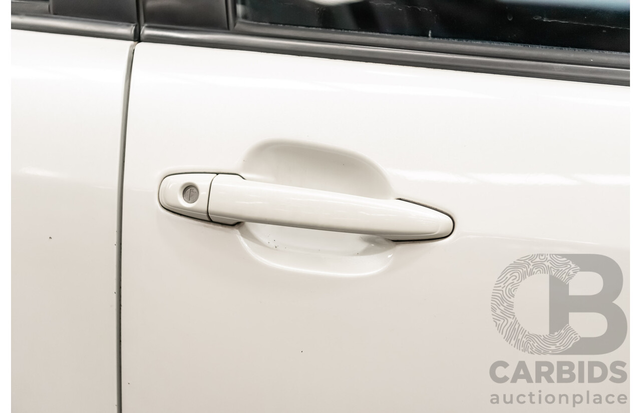 1/2008 Toyota Landcruiser Prado VX (4x4) KDJ120R 07 UPGRADE 4d Wagon White Turbo Diesel 3.0L - 8 Seater