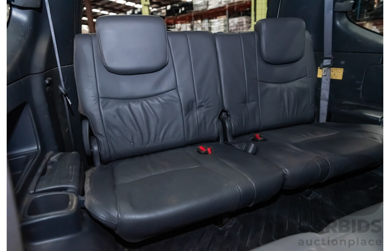 1/2008 Toyota Landcruiser Prado VX (4x4) KDJ120R 07 UPGRADE 4d Wagon White Turbo Diesel 3.0L - 8 Seater