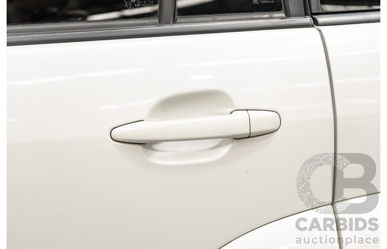 1/2008 Toyota Landcruiser Prado VX (4x4) KDJ120R 07 UPGRADE 4d Wagon White Turbo Diesel 3.0L - 8 Seater