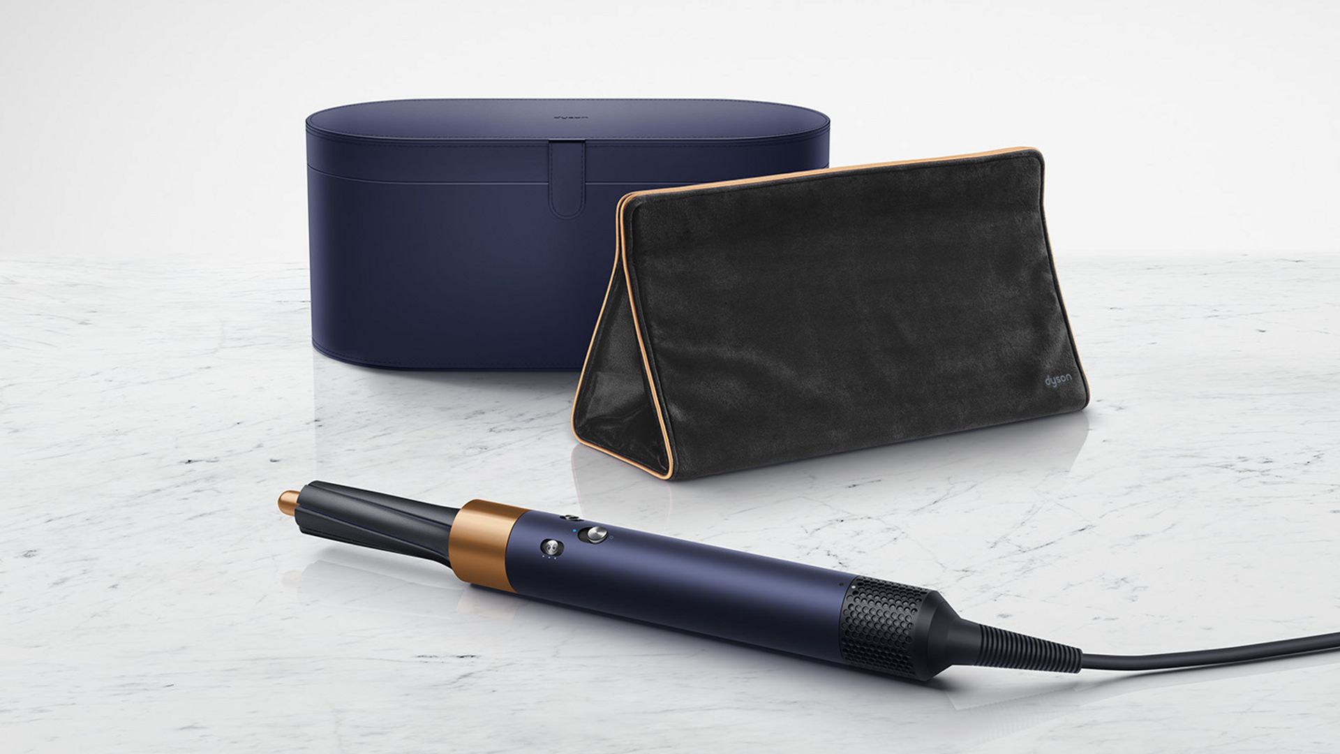 Dyson Airwrap Complete ダークブルー/ゴールド Dyson Airwrap multi-styler Complete Long - Vinca Blue - Walmart.com